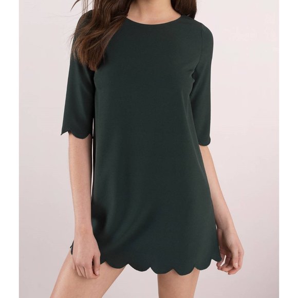 Sweetly Scalloped Dress - Picture 1 of 11